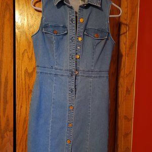 Denim dress